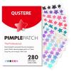 QUSTERE Pimple Patches for Face, Hydrocolloid Acne Patches, Cute Star Zit Covers for Face, Colorful Spot Stickers with Tea Tree, Salicylic Acid & Cica Oil| 3 Sizes (10mm, 12mm & 14mm) |280 Count view 1