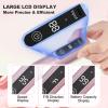 Cordless Nail Drill, 35000RPM Professional Efile Nail Drill Machine, LCD Display Rechargeable Portable Electril Nail Drill with 12pcs Bits and 6pcs Sanding Bands for Acrylic Nails Gel Polish Remover view 4