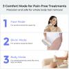 Painless Sapphire Ice Cooling IPL Laser Hair Removal Device for Women and Men Permanent, Unlimited Flashes, Alternative to Salon Hair Removal Safe at Home for Face Bikini Upper Lip Armpits Legs view 4
