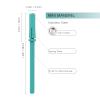 HYTOOS Small Mandrel Bit,Green 3.1mm Mini Mandrel Bit for Small Sanding Band Files, Top With Crystal, Stainless Steel Sanders Drill Bit, Manicure Art Electric Drill File Tool view 2