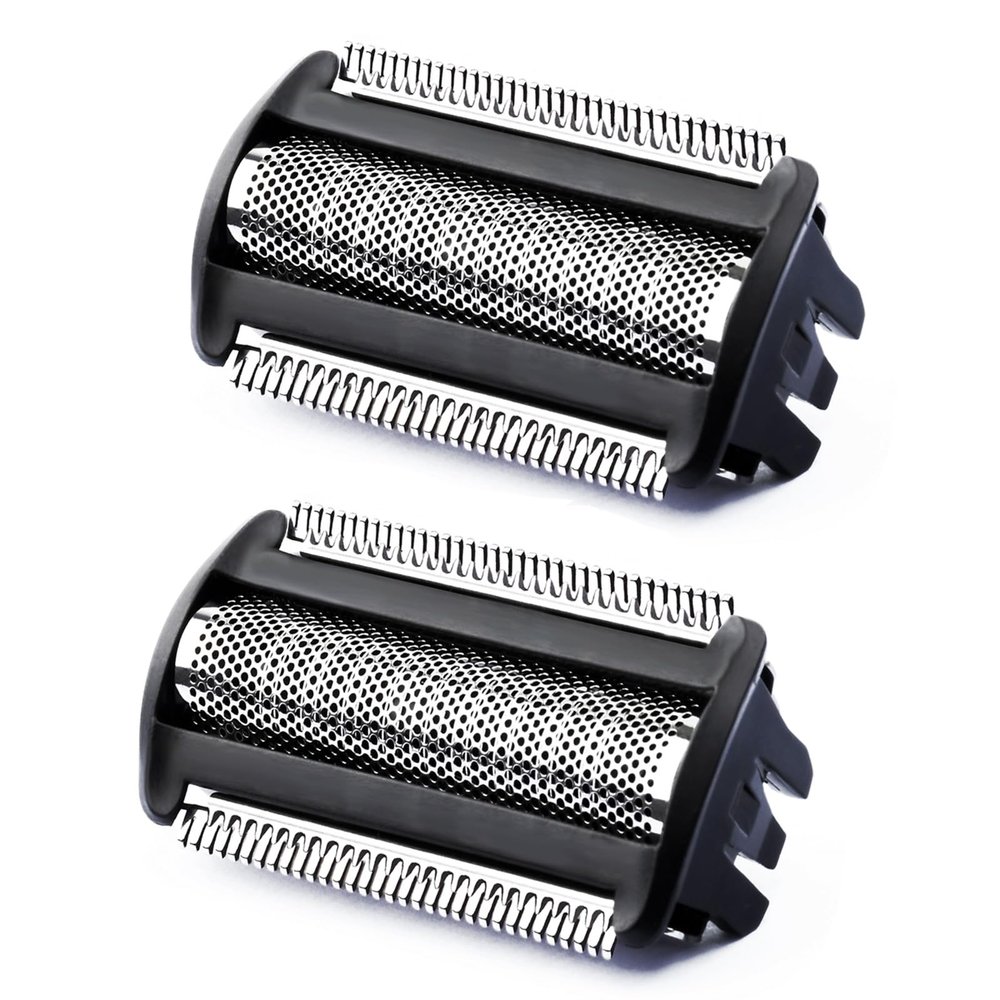 BG2000 Replacement Body Groomer Foil Head for bodygroom Replacement Heads of Trimmer Shaver Foil, Compatible with BG7030, BG7040, BG5025, BG2040, BG2030 Replacement Heads, 2-pc Pack