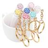 Keychain Empty Eyelash Brush Tube Disposable Mascara Wand Tube Set Mascara Brush Tube Keychain Eyelash Mascara Brushes Wands view 4
