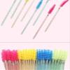 200PCS Eyelash Brushes Disposable Mascara Wands Bulk Eyelash Spoolie Brush Reusable Crystal Makeup Applicator Eyelash Eyebrow Brush view 2