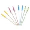 200PCS Eyelash Brushes Disposable Mascara Wands Bulk Eyelash Spoolie Brush Reusable Crystal Makeup Applicator Eyelash Eyebrow Brush view 3