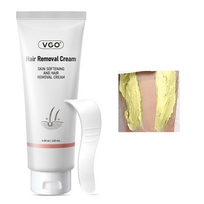 VGO Painless Bikini Gel for Women & Men, Unwanted Hair Removal for All Skin Types, 120ml / 4.06oz