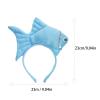 Abaodam Fish Headband Cute Goldfish Headdress Cartoon Hair Hoop for Kids Festival Party Cosplay and Face Wash Hair Band view 2