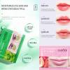 MEICOLY 30 Pads Lip and Eye Mask Sheet,Moisturizing Seaweed Eye Mask Crystal Anti-Aging Eye Patches Strawberry Lip Mask,Dark Circle Remover with Box,Lip and Eye Mask Set view 2