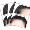 3 pcs White Silicone Hairline Tattoo Skin Scalp Micropigmentation Picture Permanent Makeup Practice Skin (Female Hairline Sheet) view 1