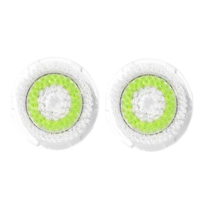 Azonbey Brush Head Replacements Compatible with Clarisonic Mia 1, Mia 2, Mia Fit, Alpha Fit, Smart Profile Uplift and Alpha Fit Face Cleaning Brush Heads (Green-2Pack)