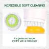 Azonbey Brush Head Replacements Compatible with Clarisonic Mia 1, Mia 2, Mia Fit, Alpha Fit, Smart Profile Uplift and Alpha Fit Face Cleaning Brush Heads (Green-2Pack) view 2
