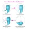 Azonbey Brush Head Replacements Compatible with Clarisonic Mia 1, Mia 2, Mia Fit, Alpha Fit, Smart Profile Uplift and Alpha Fit Face Cleaning Brush Heads (Green-2Pack) view 4