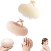 2 Pack 2-in-1 Sunflower Bath Ball Super Soft Sunflower Suction Cup Bath Ball Exfoliating Bath Sponge Cleaning Brush with Suction Cup Shower Sponges Bath Sponges Back Scrubber Shower Puffs view 1