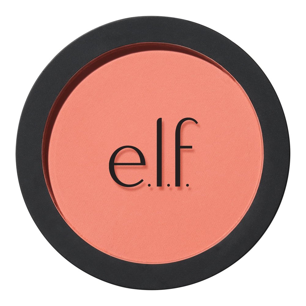 e.l.f. Primer-Infused Matte Blush, Long-Lasting, Lightweight & Buildable Powder Blush, Delivers A Matte Finish, Vegan & Cruelty-Free, Always Fresh