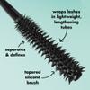 e.l.f. Lash XTNDR Mascara, Made With Tubing Technology For The Look Of Lash Extensions, Clump & Flake Free, Vegan & Cruelty-Free, Soft Black view 4