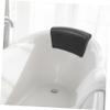 Angoily Non- Bath Pillow for and Neck Support Ergonomic Tub Cushion Strong Cups Soft Pu Material for Comfortable Soaking Bathtubs Bath Accessory for Relaxation view 3