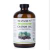 Castor Oil Organic Cold Pressed Unrefined Glass Bottle, 100% Pure and Hexane Free, Ideal for Castor Oil Pack, Skin Care, and Hair Growth, 16 Fl Oz view 1