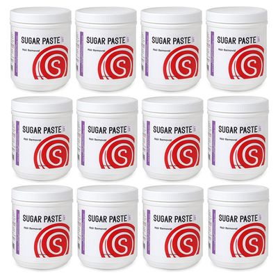 [SOFT] Sugaring NYC Wholesale Sugaring Paste Package of 12 Soft, 45oz Jars