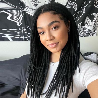 0.4 cm Width 14 Inch 20 Strands Human Hair Loc Extensions, Natural Black 100% Full Handmade Permanent Real Human Hair Dreadlock Extensions for Women/Men/Kids Can Be Dyed Bleached Curled Twisted