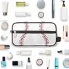 Baseball Travel Toiletry Bag for Boys Men, Waterproof Hanging Dopp Kit for Women, Shaving Bag with Large Capacity for Travel,Sports Shower view 4