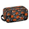 Bardic Travel Toiletry Bag for Boys Men, Waterproof Hanging Dopp Kit for Women, Shaving Bag with Large Capacity for Travel,Sports Shower (Basketball Orange) view 1