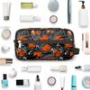 Bardic Travel Toiletry Bag for Boys Men, Waterproof Hanging Dopp Kit for Women, Shaving Bag with Large Capacity for Travel,Sports Shower (Basketball Orange) view 4