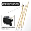 900PCS Double Pointed 6'' Long Cotton Swabs with Durable Stem, Lint- Free Gun Cleaning Swabs Pure Cotton Tips for Gun Maintenance, Makeup, Pet Care, Equipment (1800 Tips) view 3