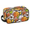 Bardic Soccer Basketball Travel Toiletry Bag for Boys Men, Waterproof Hanging Dopp Kit for Women, Shaving Bag with Large Capacity for Travel,Sports Shower view 1