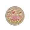 6cm Peony Mirror Retro Handheld Makeup Mirror Portable Metal Mirror view 1