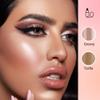 2Pc Cream Contour Stick Makeup, Hightlighter Makeup + Bronzer Stick, Waterproof Cream Contouring Pen Non Stick Non Greasy, Long Lasting Lightweight Finishing Face Makeup Kit, Fair view 3