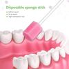 Rasamer 250PCS Disposable Swabs Mouth Care Sponge Tooth Cleaning Sponge Swab For Mouth Cleaning view 2