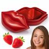20PCS Collagen Lip Masks,Lip Care Lip Pads Great for Moisturizing,Nourishing & Firms Lip,Lip Sleeping Mask for Plumping Your Lips. (YUEHAO Lip Mask Red) view 1
