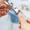 Ultra Sharp Sturdy Fingernail And Toenail Clipper Cutters, Nail Clipper With Catcher, Portable Ultra Sharp Nail Clippers, Splash-Proof Nail Clippers Set (Multicolor) view 2