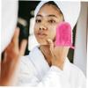 FOMIYES 6pcs Makeup Remover Gloves Soft Exfoliating Face Mitts for Reusable and Washable Beauty Tools Convenient for Travel and Everyday Use Includes and Colors view 4