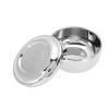 Gavigain Men Universal Shaving Soap Bowl Stainless Steel Beard Shaving Soap Bowl Shaving Mug Container With A Lid view 1