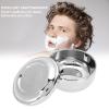 Gavigain Men Universal Shaving Soap Bowl Stainless Steel Beard Shaving Soap Bowl Shaving Mug Container With A Lid view 3