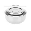 Gavigain Men Universal Shaving Soap Bowl Stainless Steel Beard Shaving Soap Bowl Shaving Mug Container With A Lid view 4
