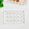 UDTIP New EMPTY Magnetic Eyeshadow Palette DIY Acrylic All Transparent Elegant Eye Shadow Makeup Palette 26mm*15 holes view 3