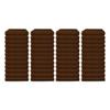 48 Pack Luxury Salon Towels, 100% Ringspun Cotton Comfort, Not Bleach Proof Highly Absorbent Barber Towels (27 x 16) Hair Towel Wrap for Women, Hand, Gym, Beauty, Spa & Home Hair Care  Brown view 1