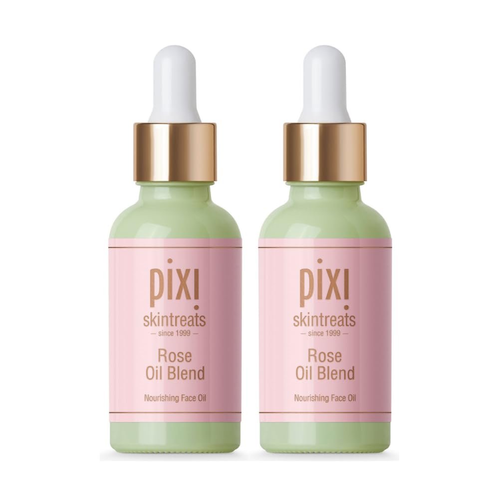 2 x Pixi Skintreats Rose Oil Blend Nourishing Face Oil 30ml