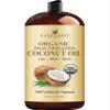 Handcraft Blends Organic Fractionated Coconut Oil | 100% Pure and Natural | Bath & Body Oil | Premium Grade Carrier Oil | Skin | Hair | Body | Massage | Hexane-Free | 28 Fl Oz view 1