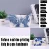2 PCS Handmade Tie Dye Makeup Bag with Liner, Unique Toiletry Bag, Canvas Cosmetic Pouch, Zipper Lipstick Bag, Multipurpose Organize Storage Bags, Sister Gift Birthday Gift Graduation Gift, Gift Idea view 2
