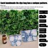 2 Pcs Handmade Makeup Case, Toiletry Bag, Natural Linen Zipper Pouch, Unique Tie Dye Bag, Storage Bag, Travel Accessory Pouch  Handmade Bag Organizer for Toiletries, Shaving & Grooming Kit view 2