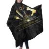 Custom Barber Cape Hairdresser Cape, Add Your Photo Text Logo Personalized Barber Salon Cape for Men, Customized Hair Cutting Cape for Home Salon Barbershop view 2