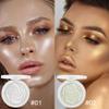 evpct Pearl White & Blonde Gold Face Highlighter Makeup Shimmer Glitter Diamond Sparkly Highlighters Makeup Palette Powder for Face Body Cheek iluminadores iluminador de jos maquillaje luminizers 1+2 view 3