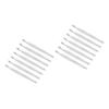 Beavorty 80pcs Stainless Steel Cuticle Remover Tools Set Dead Skin Forks for Manicure Pedicure Essential Nail Care Kit for Home and Salon Use view 1