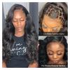 wig HD Transparent Swiss Lace Wigs for Women, Brazilian Remy Hair 13x4 13x6 Loose Wave Lace Front Wig 4x4 5x5 6x6 Lace Closure Wig with Baby Hair Hair Replacement Wigs (Color : 6X6 closure wig 150 de view 4