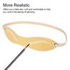 10Pcs Tattoo Fake Skin Reusable Makeup Practice Skin, Eyebrow Tattoo Practice Headband Fake Skin for Makeup Tattoo Beginners view 4