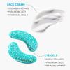 MAREE Eye Gels & Collagen Moisturizer Face Cream Bundle - Under Eye Gels for Puffy Eyes and Dark Circles, Anti Aging Face Cream with Hydrating Effect - Marine Collagen & Hyaluronic Acid, Retinol view 3