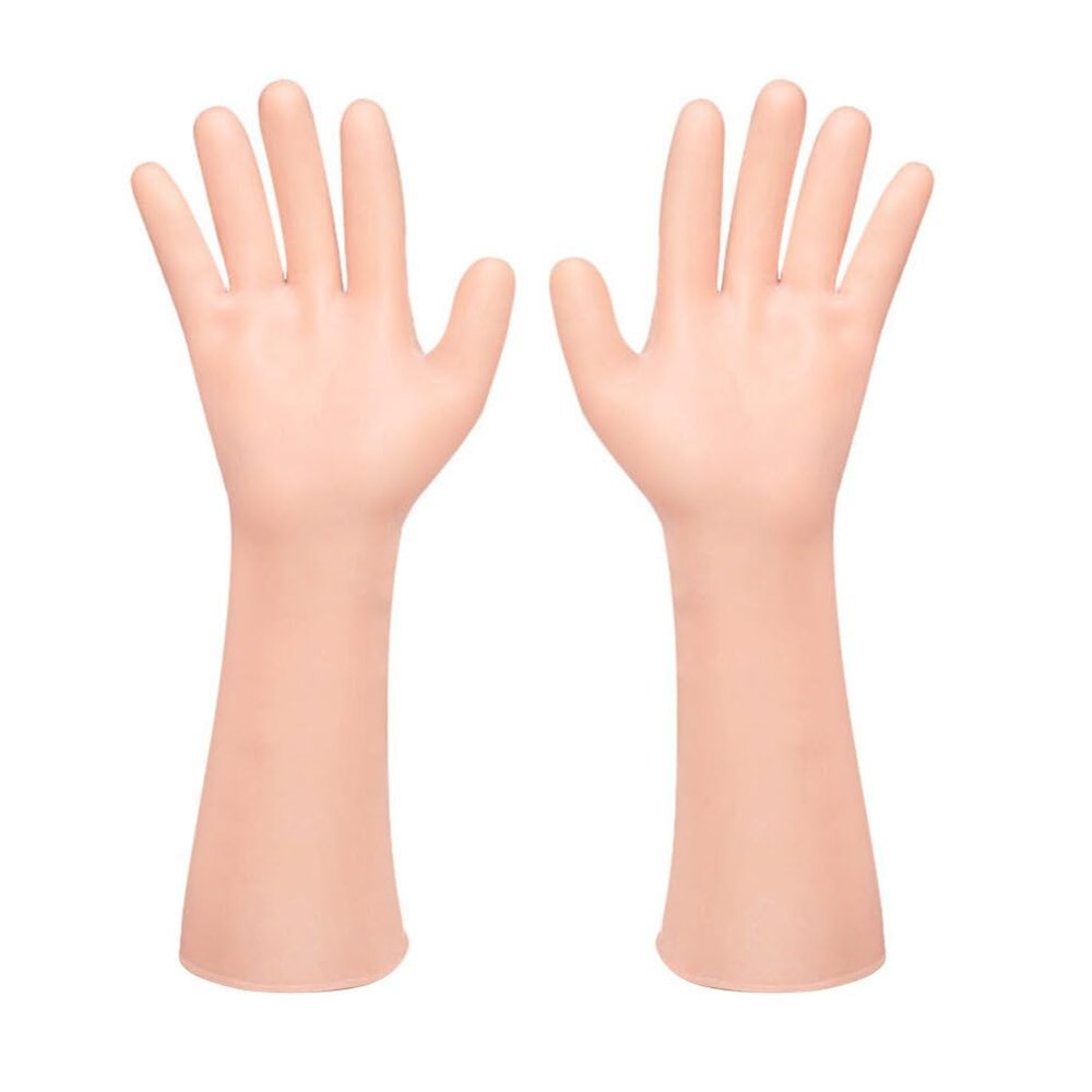 Beatifufu Moisturizing Sun Protection Gloves for Women Long Warm Dry Skin Care Gloves