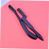 Beaupretty 4pcs Essential Makeup Tool Eyebrow Brush and Fine Tooth Comb Plastic Handle Eyebrows Stencil Included view 3